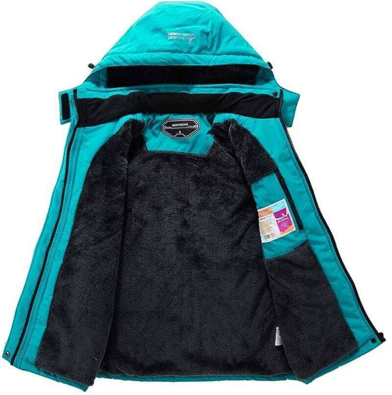 Winter Suit Women Waterproof Snowboard Jacket Pants Warm Snow Coat Mountain Windbreaker Hooded Raincoat Female Ski Outfits Sport