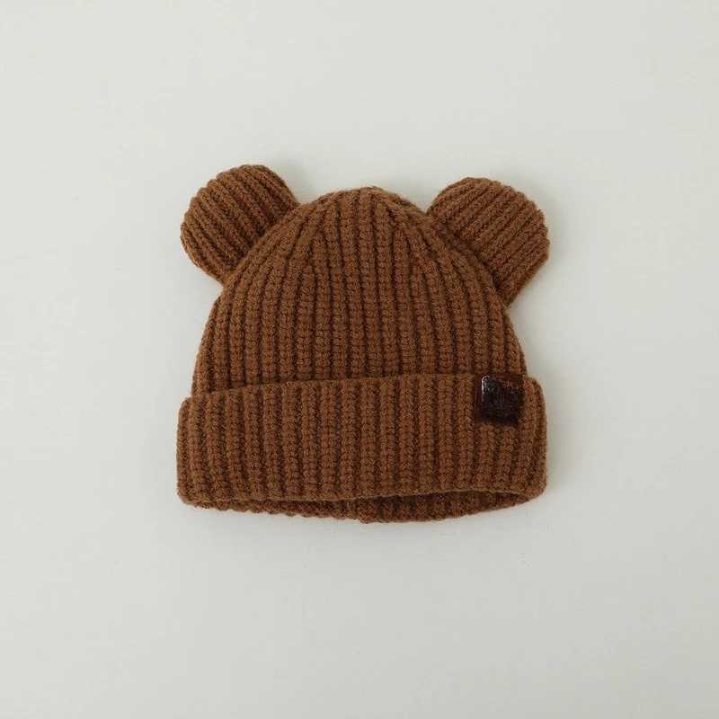 Baby Knit Hat Autumn Winter Newborn Cap for Boys Girls Adorable Stylish Knitted Beanie Kids Hat251028