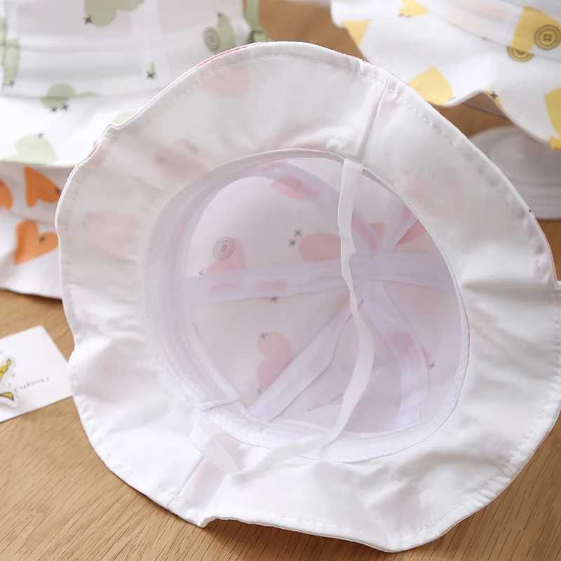 Cute Bowknot Children Fisherman Hat Sweet Girls Sunshade Basin Cap Drawstring Kids Bucket Caps 324Months Baby Sunshade Visors251028