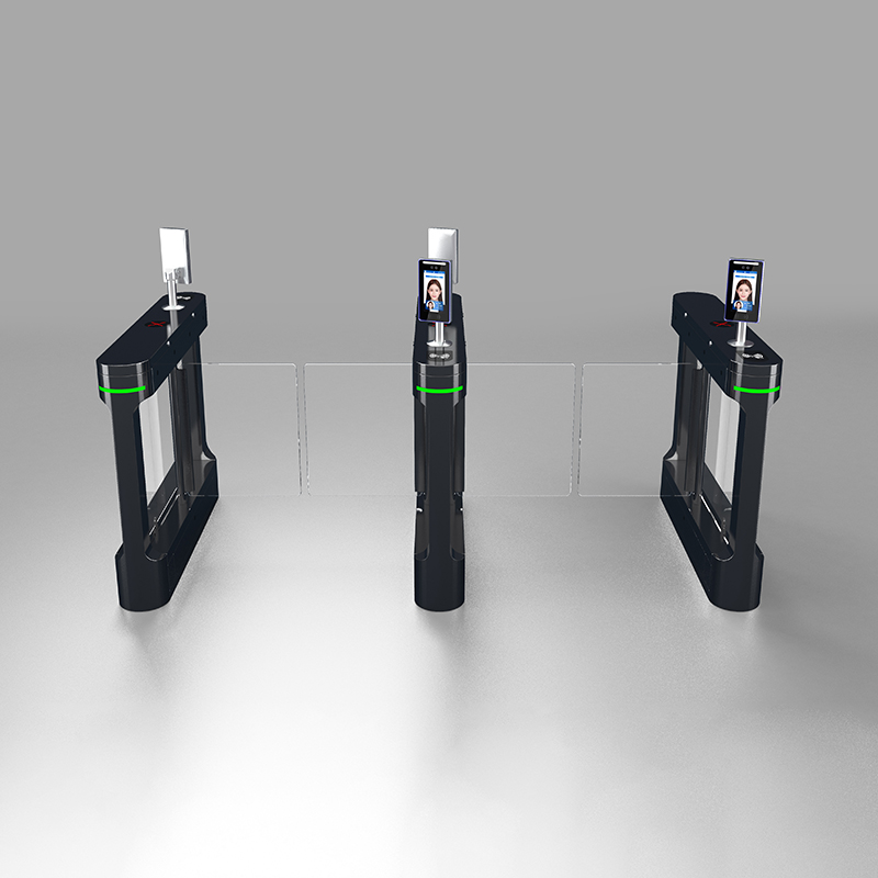 Anti-Collision Slim Waist Swing Turnstile - Face Recognition Access Control, High-Speed Pedestrian Passage Gate-NO14