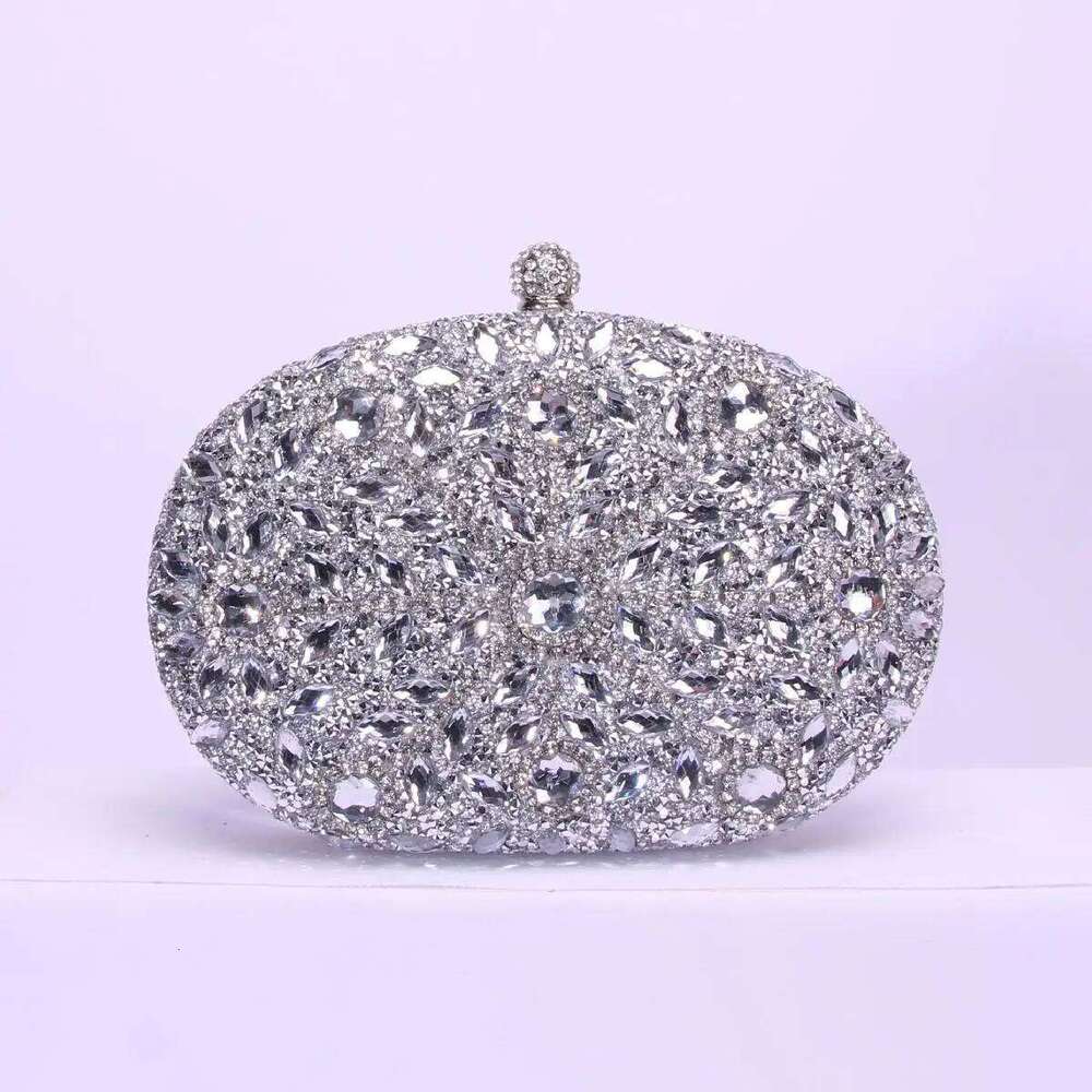 Designer Bags Oval Suower Dia Dinner Bag Fashion Banquet Ladies Handbag Personalized Dress Night Luxury Bag