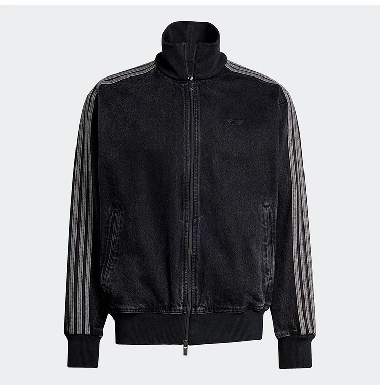 2025 Autumn New Men's and Women's Firebird Denim Sports Casual Loose Stand Collar Jacket Coat #6233