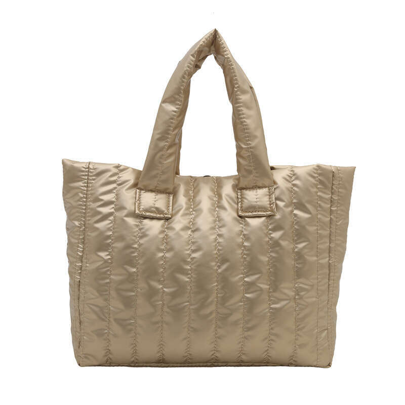 Designer bag 2025 New Fashion Simple Shoulder Large Capacity Trendy Casual Embroidered Cotton Women's Tote Bag