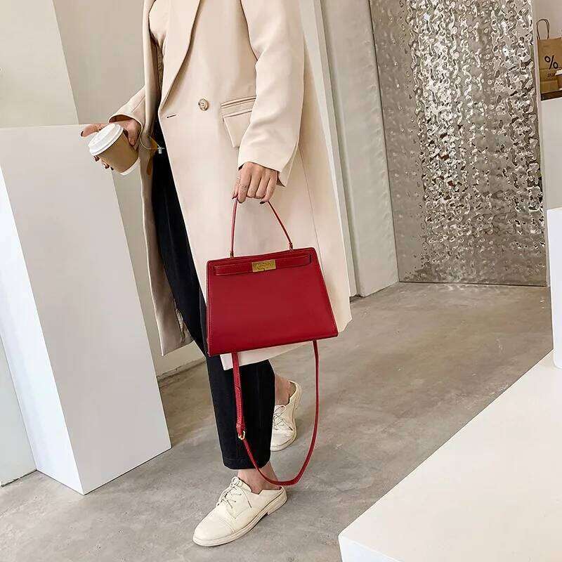 New Solid color shoulder wholesale femme bags fashion messenger bag women handbags