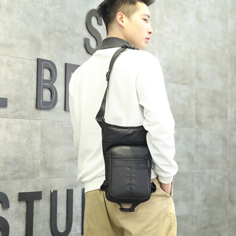 Motorcycle Leg Bag Fanny Pack Men Outdoor Sports shoulder Crossbody Bags Motorcycle Rider Hip Bag Male Multifunction Waist Packs 251021