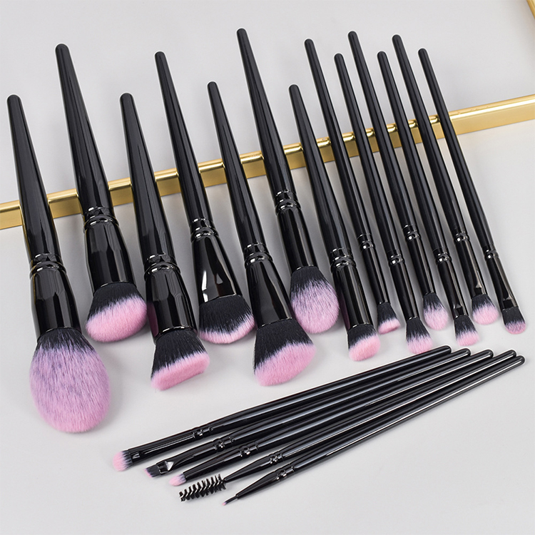 18-Piece Makeup Brush Set Stylish Luxury Design Generous Capacity Loose Powder Brush & Eyeshadow Brush Beauty Tools Direct from Manufacturer