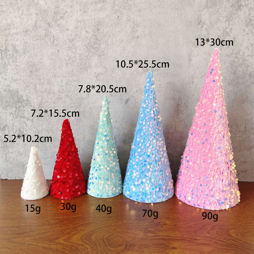 Valentine's Day Easter Veet Hollow Sequin Christmas Tree Ornament Home Party Decoration