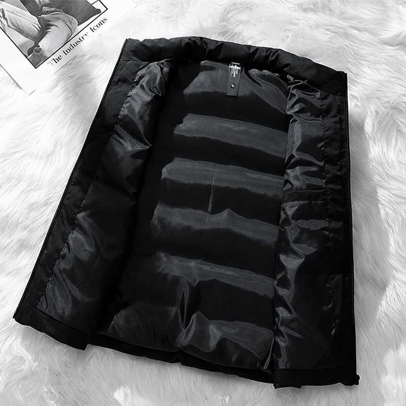 Mens Vest Autumn and Winter New Warm Cotton Waistcoat Vest Korean Style Fashion Joker Fashionable Sleeveless Jacket Top W251029