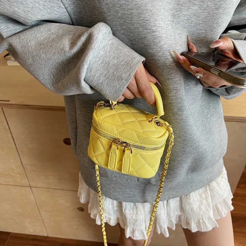 Super Mini Crossbody Bag For Women Fashion Sling Bag Luxury Chain Shoulder Coin Purse Pu Leather Mini Box Lipstick Bags Clutch W251029