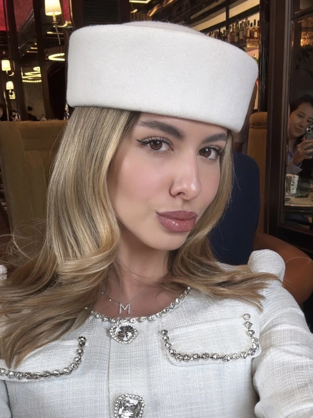 100 Wool Beret for Woman Flat Cap Felt Hat Lady Fall Winter Warm Fashion er Fedora Fascinator Pillbox Pumpkin Hat 251022