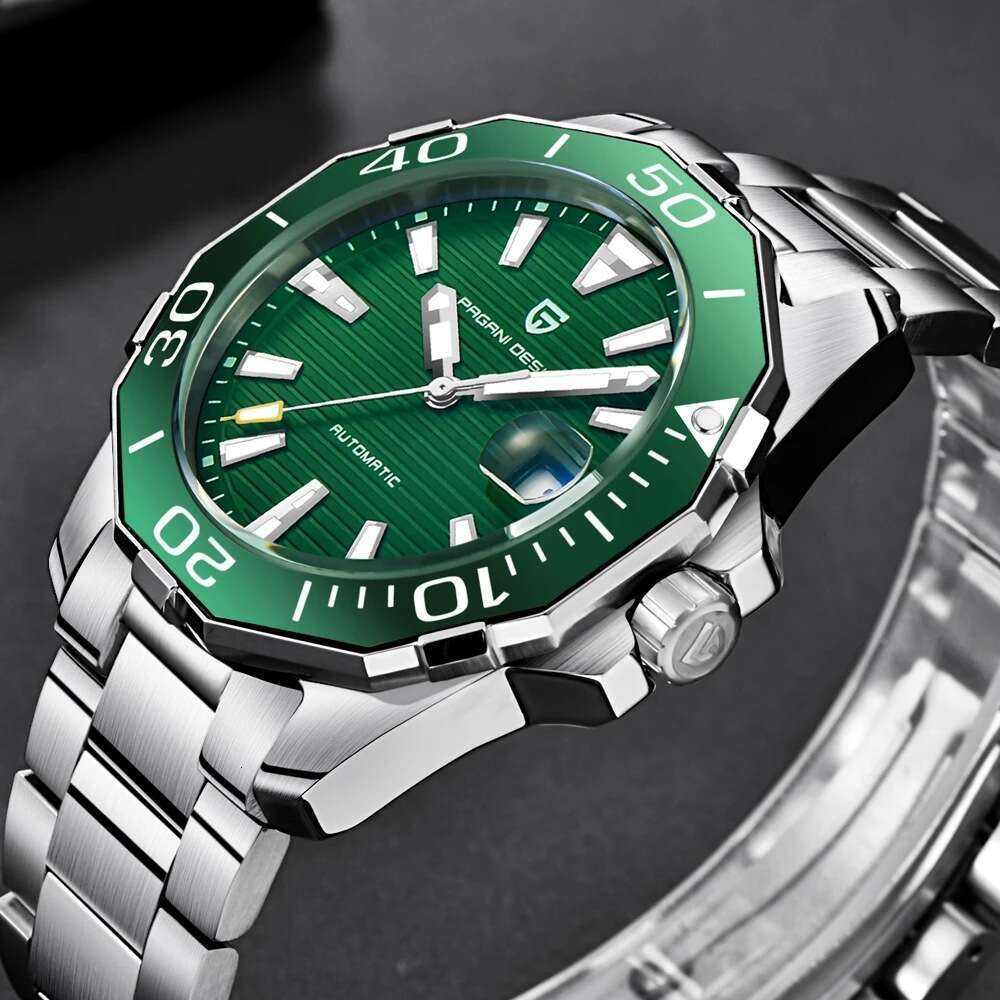 PAGANI DESIGN New Rotatable Digital Dial Luminous Calendar Inspirational Men's Mechanical Watch PD-1617