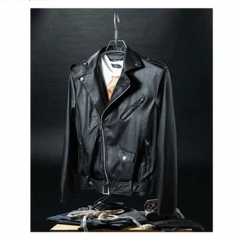 Mrmt 2025 Brand New Mens Leather Jacket Men Jackets Overcoat For Male Outer Wear Man Leather Coat Clothing GarmentT251029