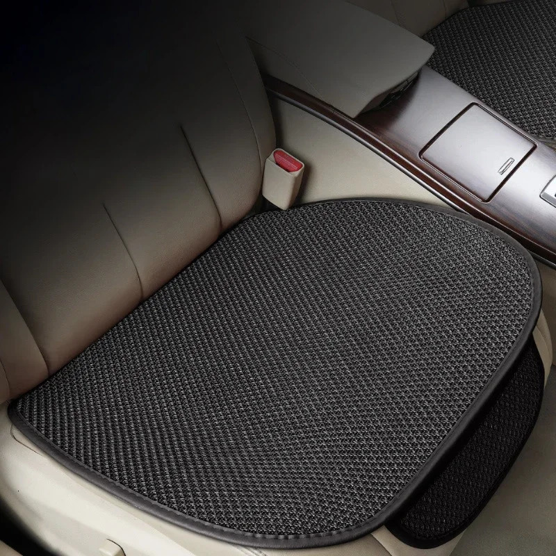 Summer Car Seat Cushion Cover Breathable Ice Silk Non Slip Auto Seat Protector Pad Men Women Universal Car Interior Accessories 251029