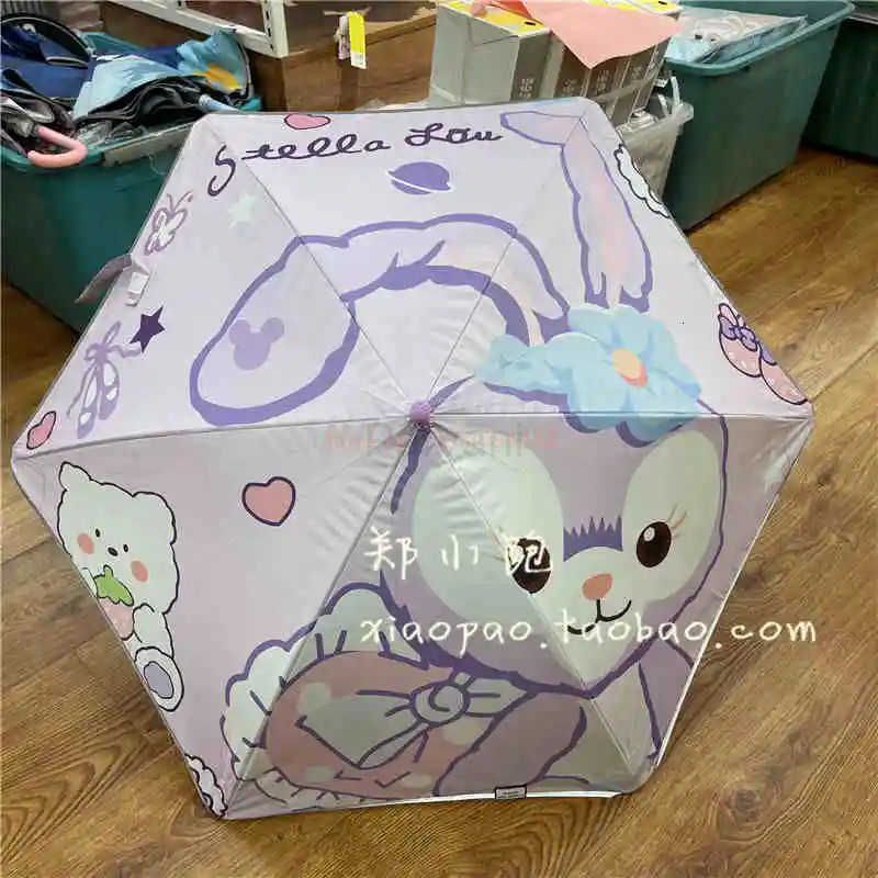 Sanrio New Hello Kitty Sanrio Sun Umbrella Folding Uv Protection Cute Cartoon Animation My Melody Upf50 DualPurpose Parasol Kawaii L251029