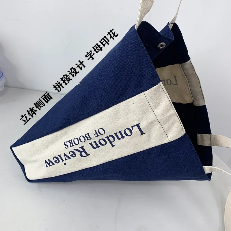 Women Canvas Shoulder Shopper Bag Cotton Cloth Eco Big Shopping Bag for Woman Student Handbag Large Tote Book Bags 251029