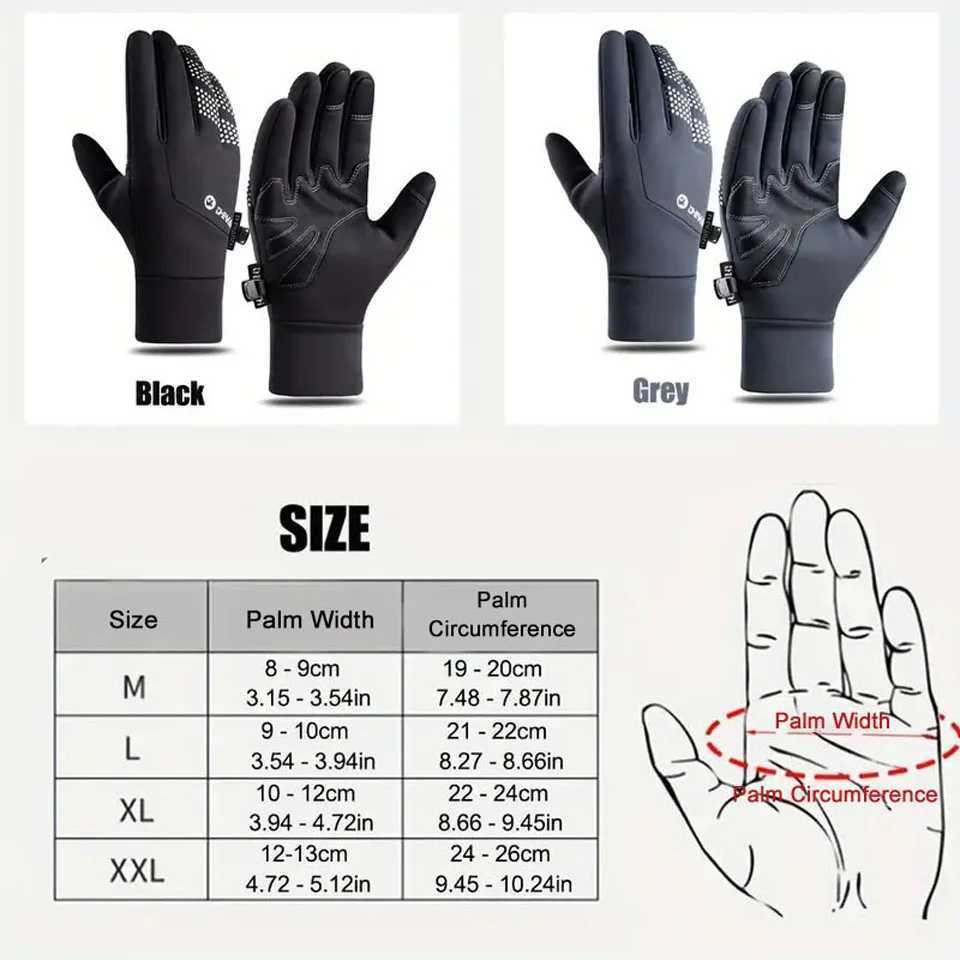 GTUBIKE Winter Gloves for Women Men Cold Weather Winter Cycling Bike Gloves for Men Women Gloves with Touchscreen Fingers J251029