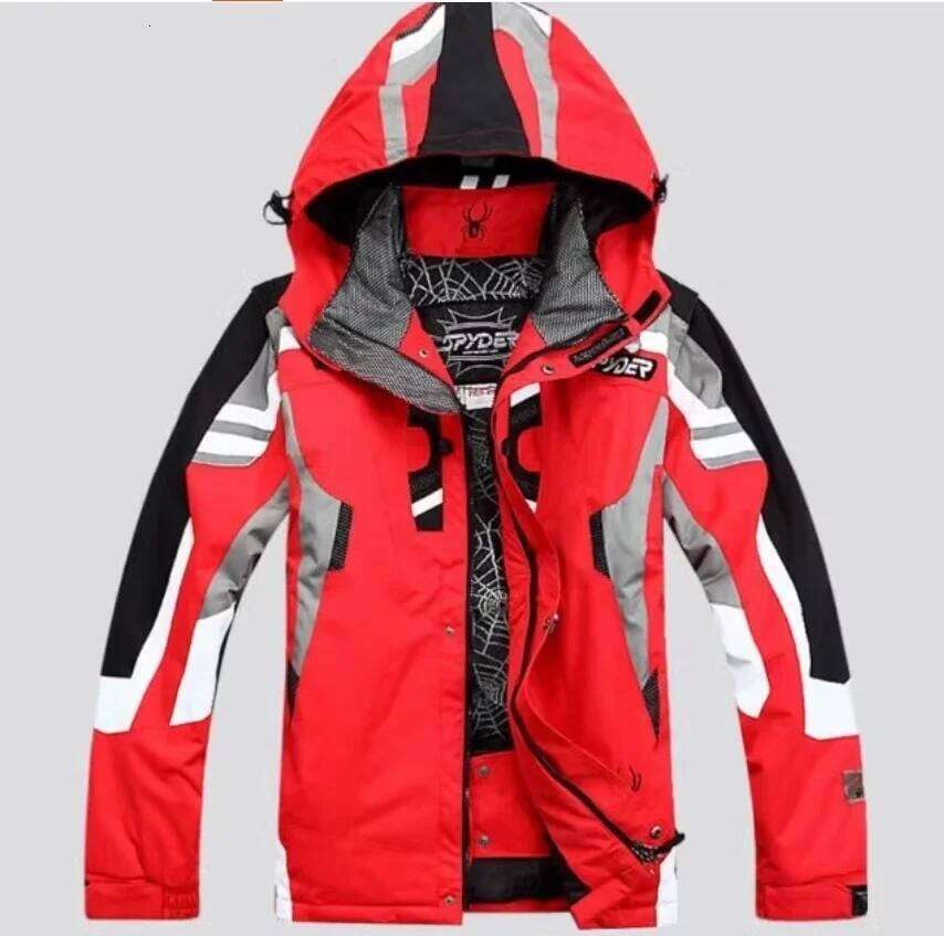 Outdoor Snowboard Skateboard Ski Super Warm Waterproof Mountaineering Cotton Suit, Men's Suit And Pants.