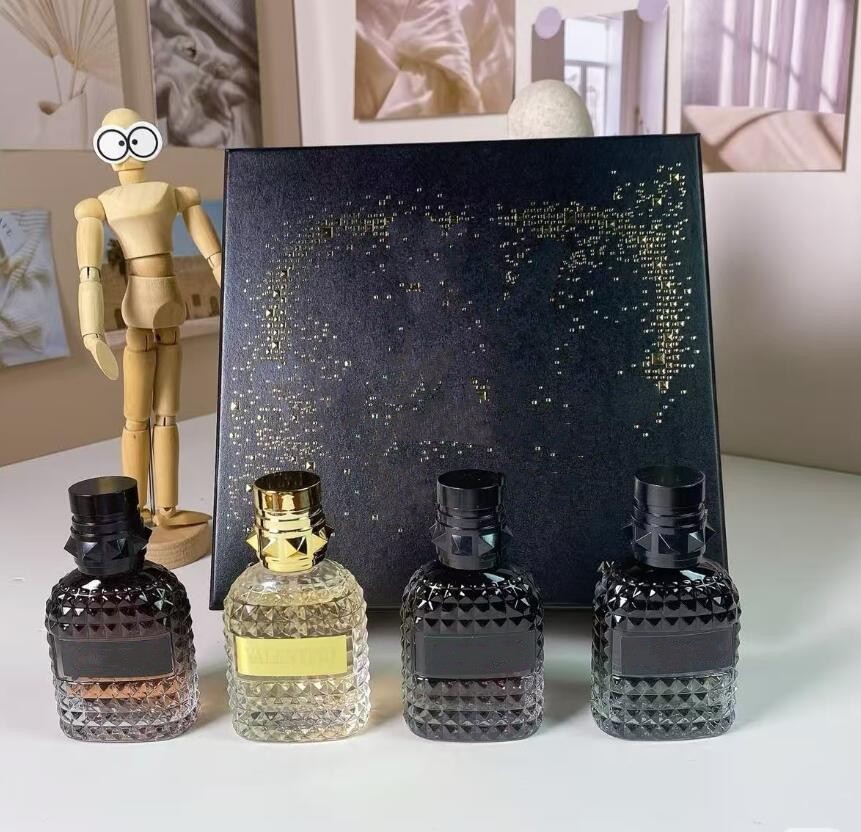 2025 Mini Set Perfume Uomo In Roma Green Stravaganza men Perfume Fragrances for women Eau De Parfum Long Lasting Smell Cologne