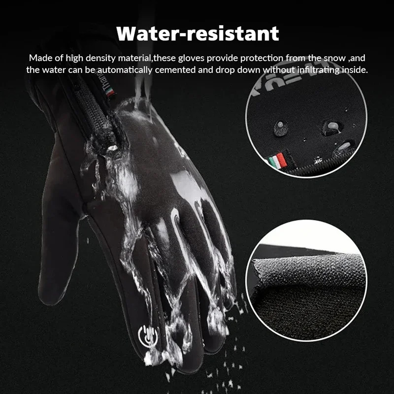 Winter Gloves Waterproof Thermal Touch Screen Windproof Warm Cold Weather Running Riding Sports Hiking Ski 251013