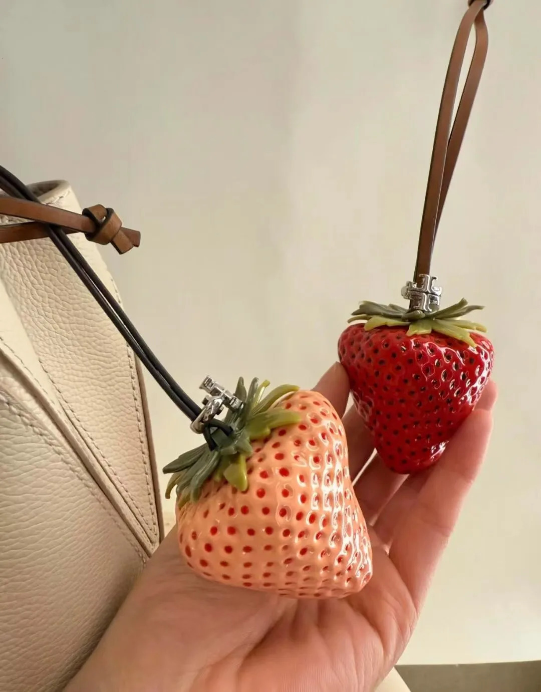 2025 Latest Strawberry Bag Hanger Accessory Pendants For Handbag 251029
