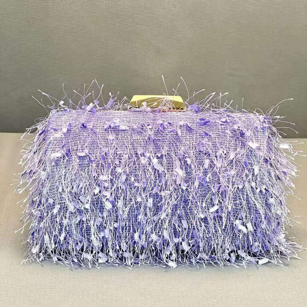 Designer Bags New Tassel Women's Fashion Celebrity Banquet Party One Shoulder Crossbody Dinner Bag Luxury Bag