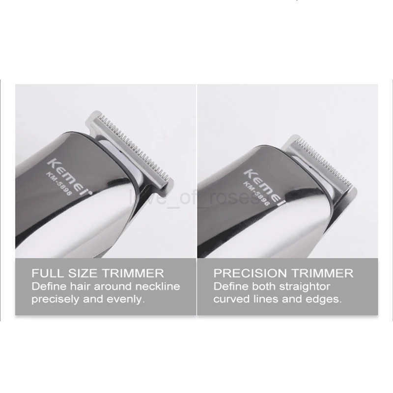 Kemei KM5898 11 IN 1 Grooming Kit for Hair Salon mens washable and rechargeable hair trimmer Z251029
