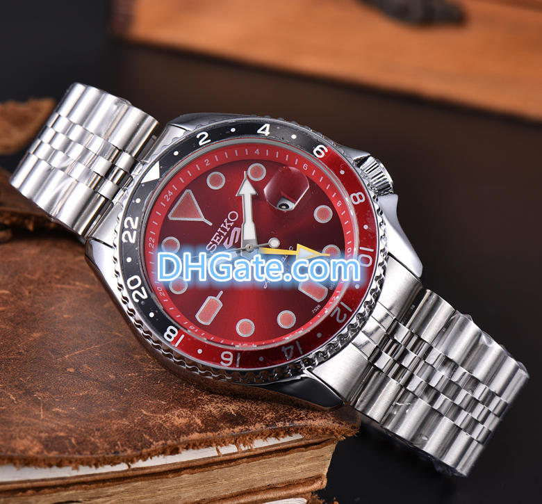 CITIZENwatch Self Winding Automatic Mechanical Wristwatch for Men Male Festival Gift Stainless Steel Sweeping deep automatic luminous sapphire wristwatches