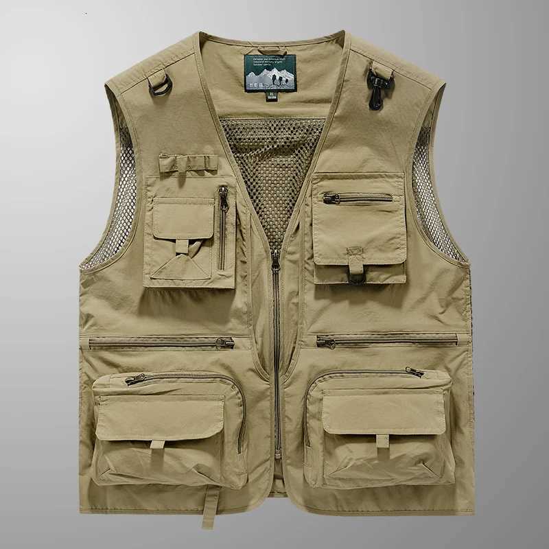 2024 New Spring Autumn and Summer Versatile Items in Stock Fashionable and Trendy Wearing Vests Mens Wear Shopping an W251029