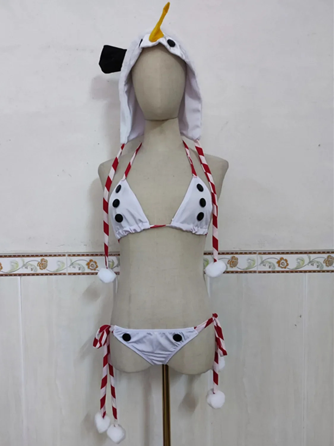 Xmas Carnival Party Miss Santa Claus Fancy Dress Full Set Merry Christmas Winter Velvet Snowman Animal Cosplay Costume 251028