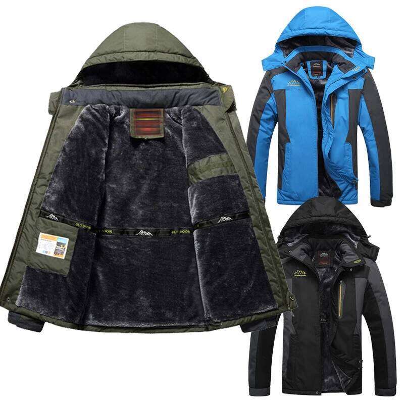 Suit Men Winter Warm Waterproof Outdoor Sports Snow Jackets Camping Hot Ski Equipment Snowboard Parkas Jacket