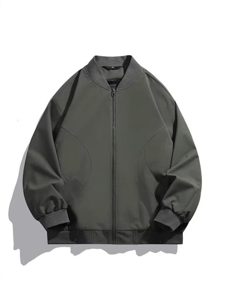 2025 Spring And Autumn Stylish Jacket For Men Ins High Street Trendy Brand Harajuku Style Korean Designer Jacket Version Trendy Casual Loose Jacket