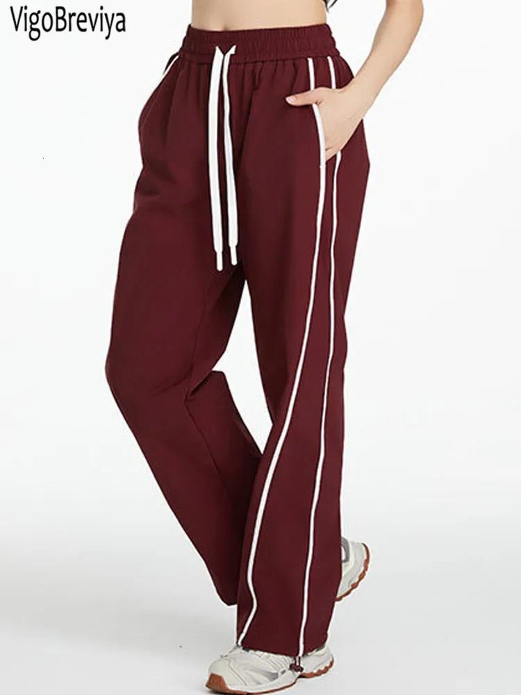 VigoBreviya Loose Casual Bootcut Yoga Pants Women High Waist Fitness Sport Leggings Ladies Gym Running Workout Pant 251029