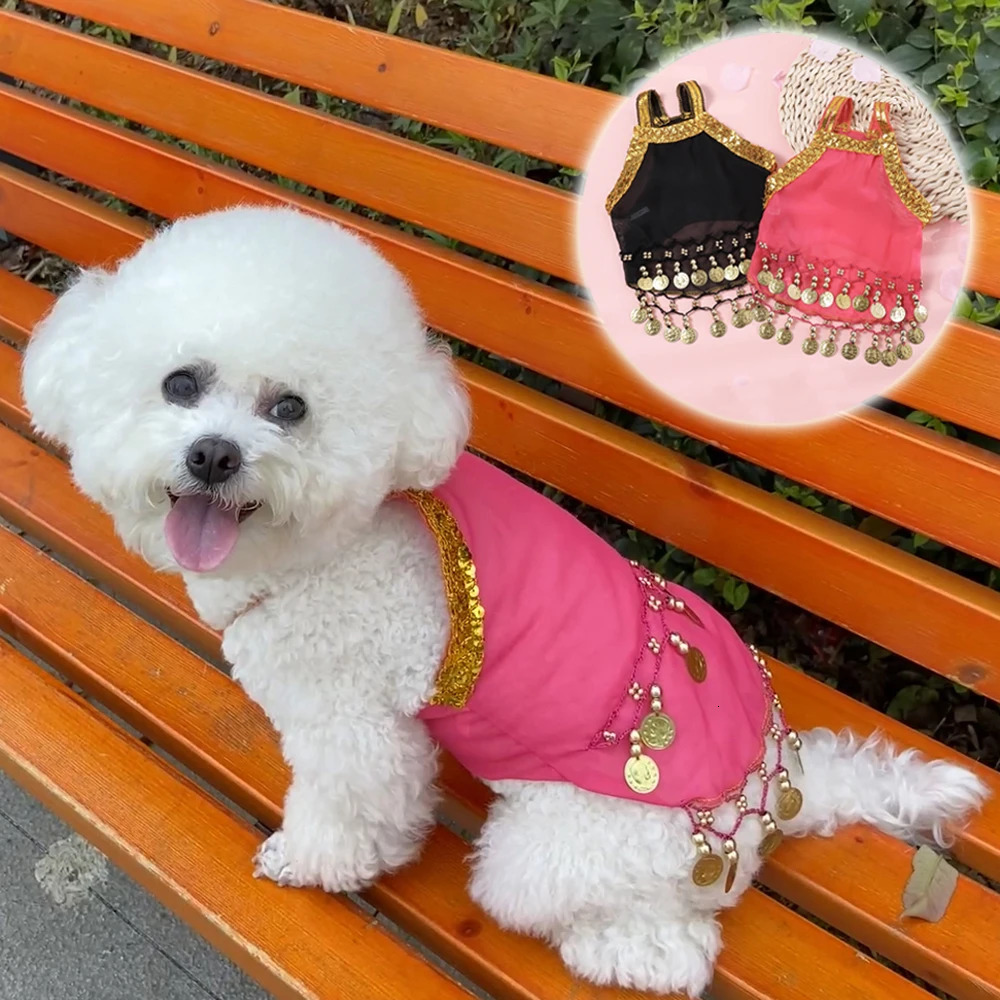 All Seasons Cute Cat Skirt Sleeveless Small Dog Princess Dress Breathable Bell Decoration Cat Dress Clothes Accessories 251029