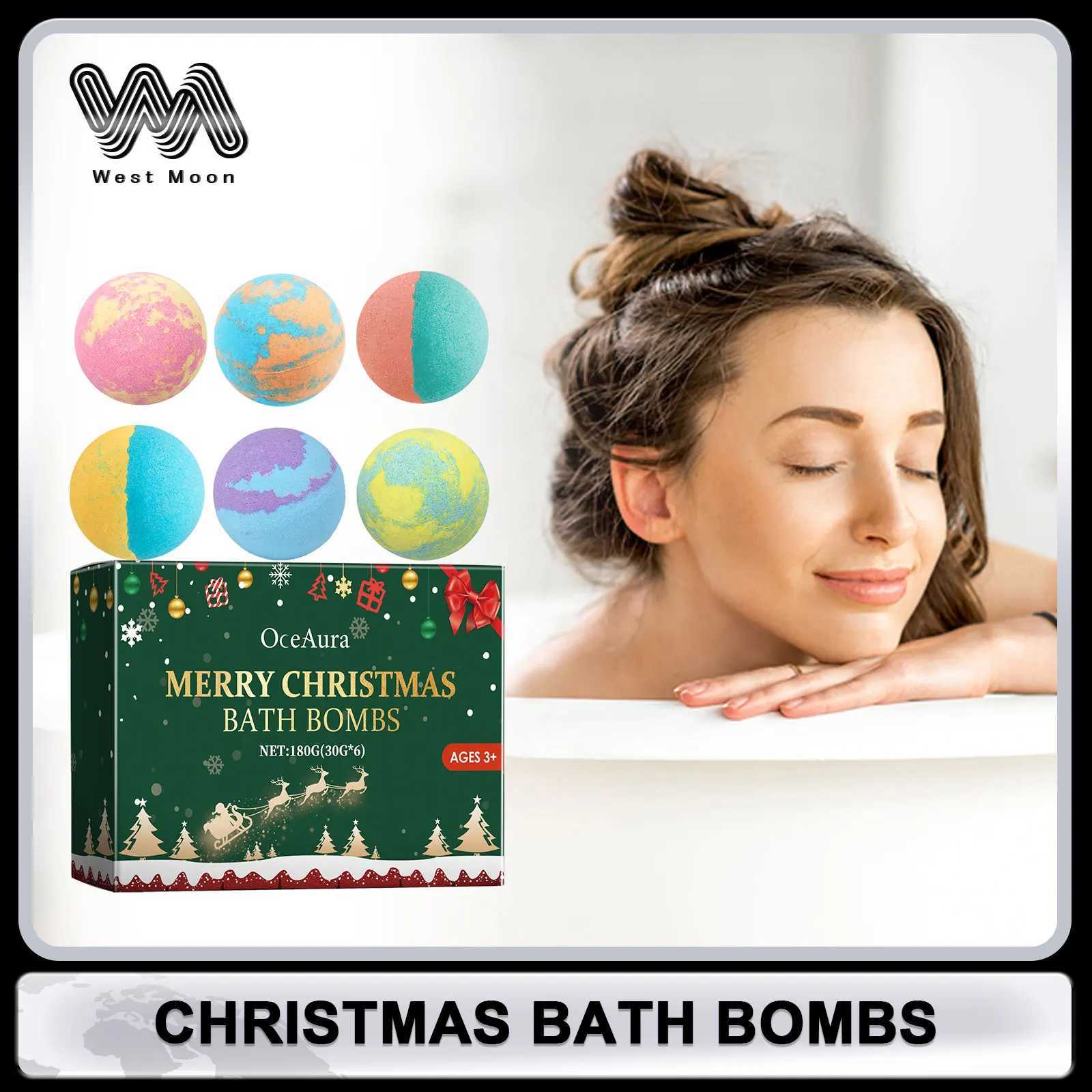 Christmas Ball Bath Exfoliation Deep Cleansing Body Stress Relief Fragrance Aromatherapy Bath Spa Moisturizing Nourish Body Care L251029