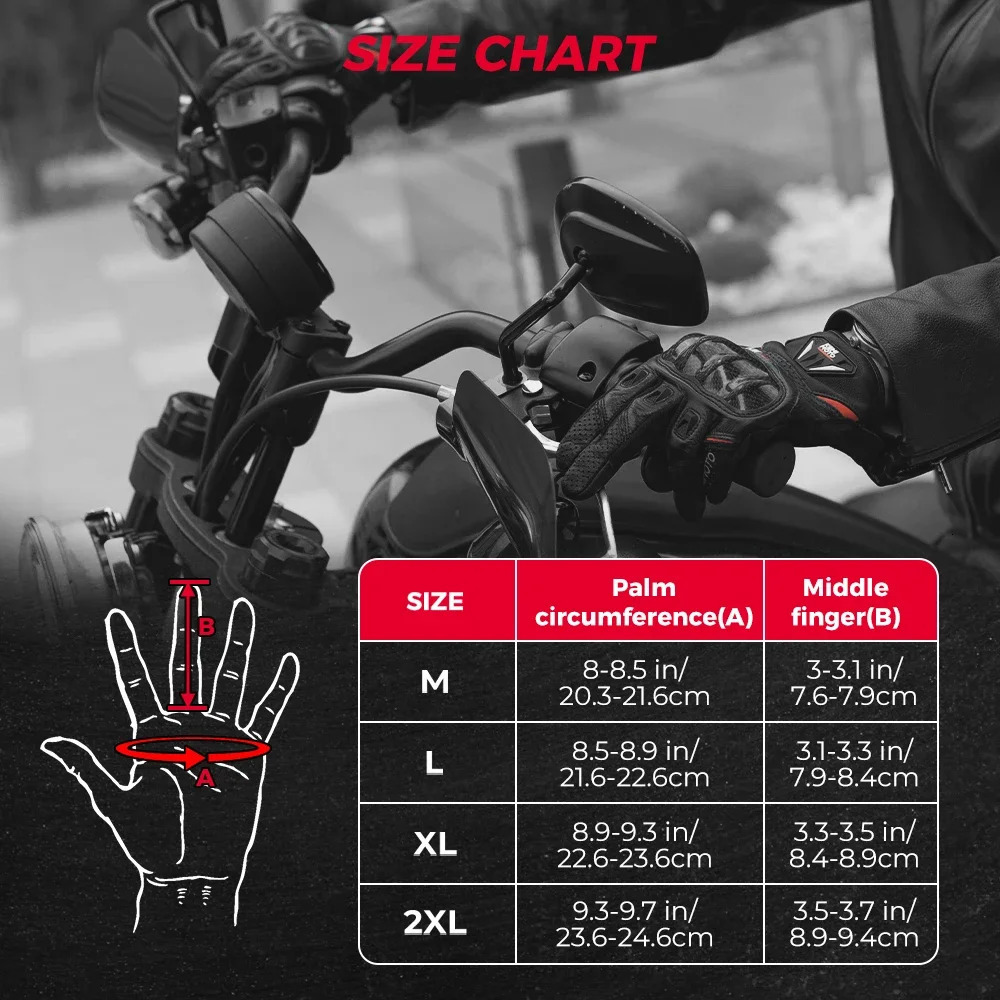 KEMITOUR Leather Motorcycle Gloves CE Mens Retro Moto Touch Screen Carbon Protective Motorbike Breathable For Summer 251013