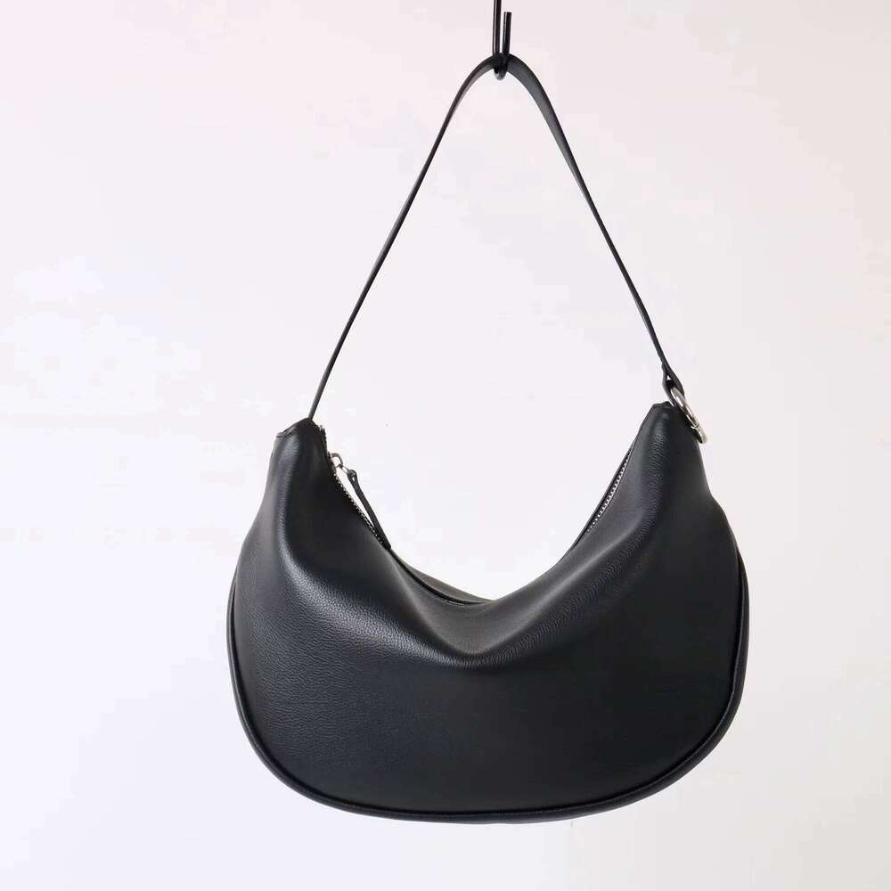 Genuine Leather Underarm New Niche Design Top Layer Cowhide Simple Crossbody Fashionable Ladies Shoulder Bag Suotong1029