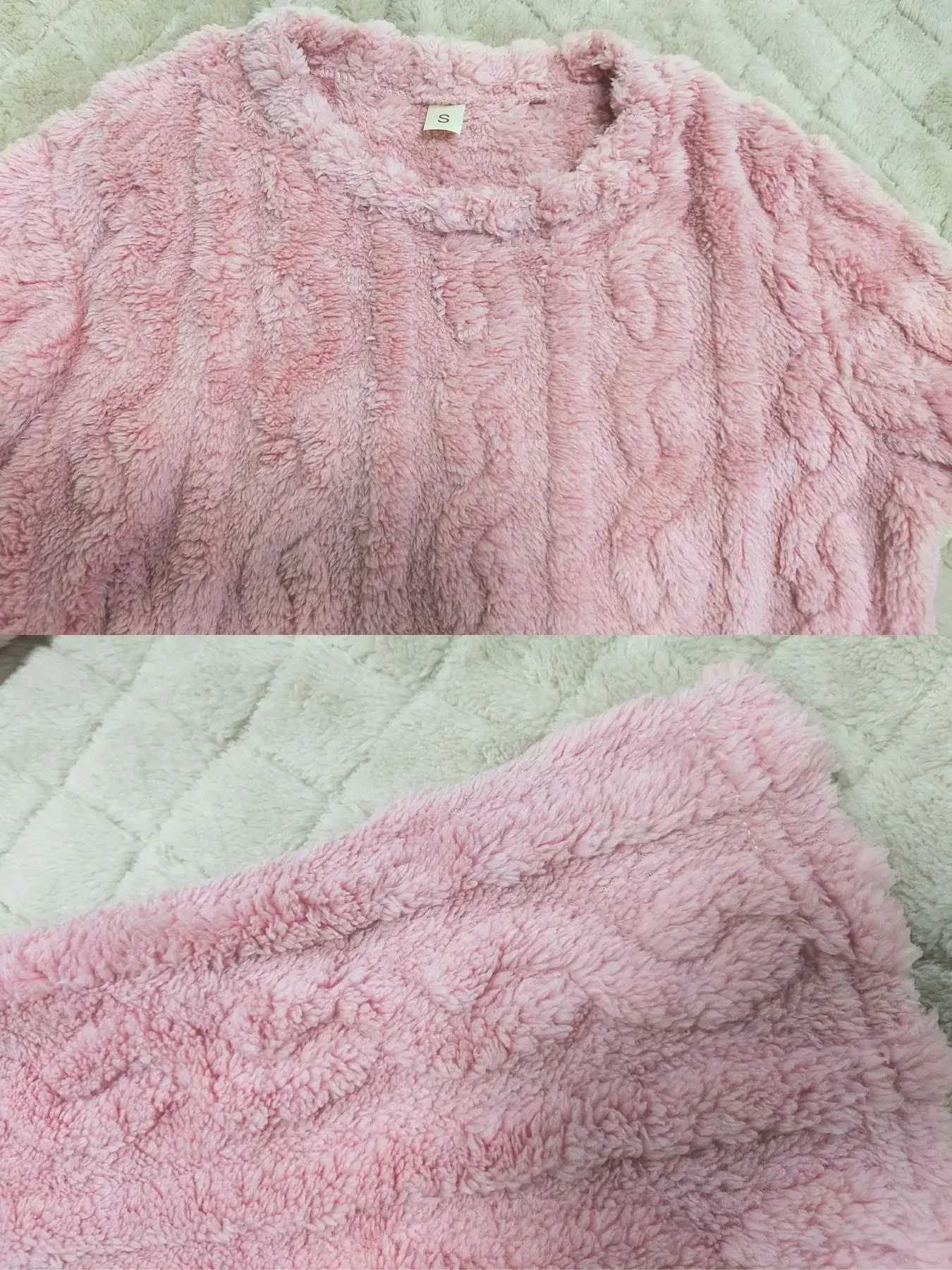 Autumn Winter Pajama Set for Womens Velvet Warm Casual Tops and Long Trousers Set Home Wear Sleepwear LoungewearT251029