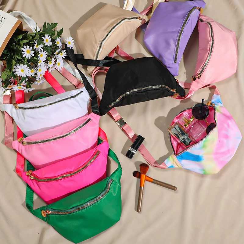 Fanny Pack For Women Nylon Belt Bag Fashion Adult Waist Pack Zipper Bum Bag Adjustable Lightweight Multifunction WaterproofT251126