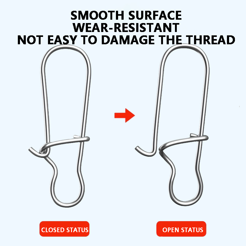 Factory wholesale of strong tension enhanced pins, outdoor fishing accessories, small fishing gear supplies