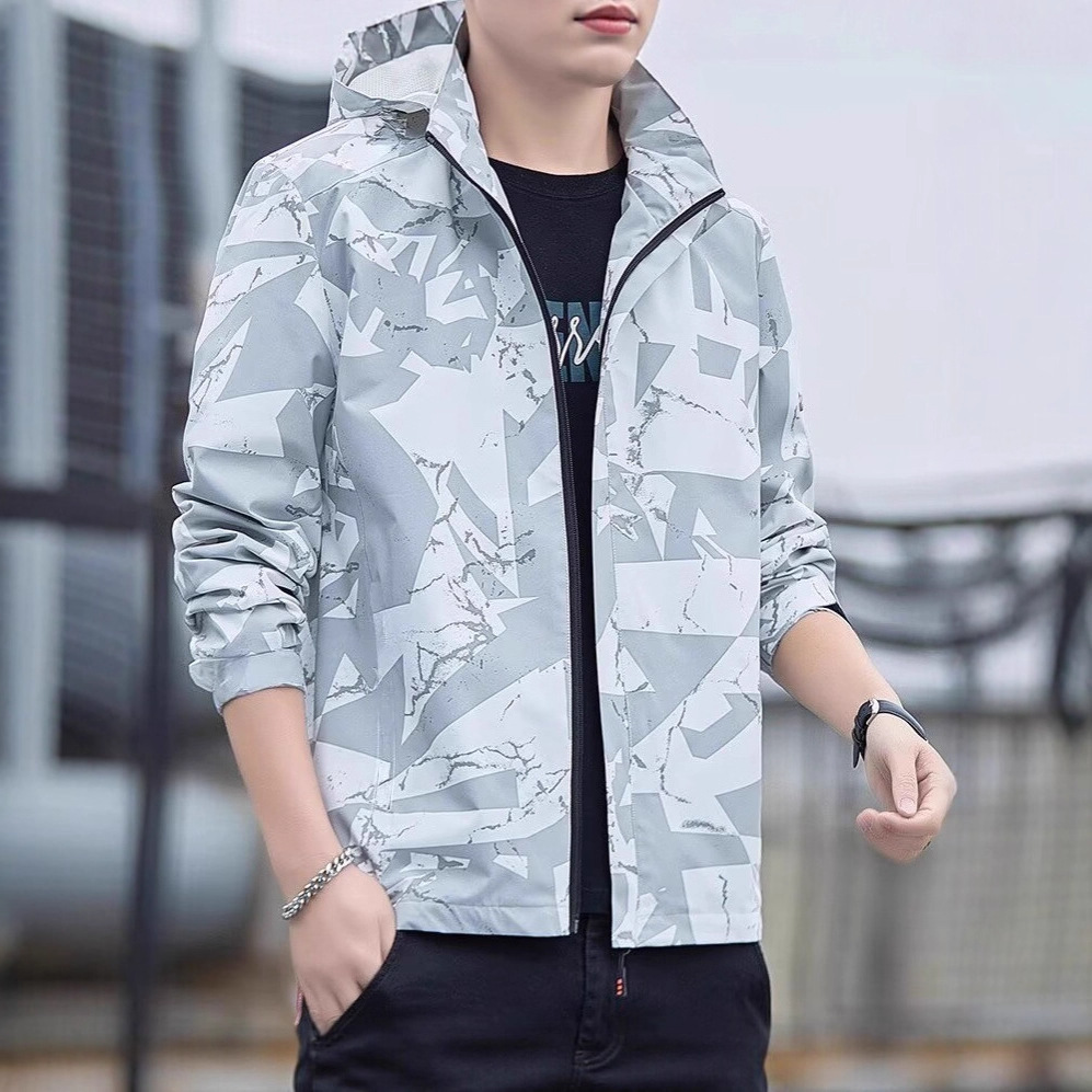 Designer Jacket Spring And Autumn Men's Outdoor Windproof Waterproof Sports Jacket Trendy Brand Hiking Jacket Windbreaker Coat