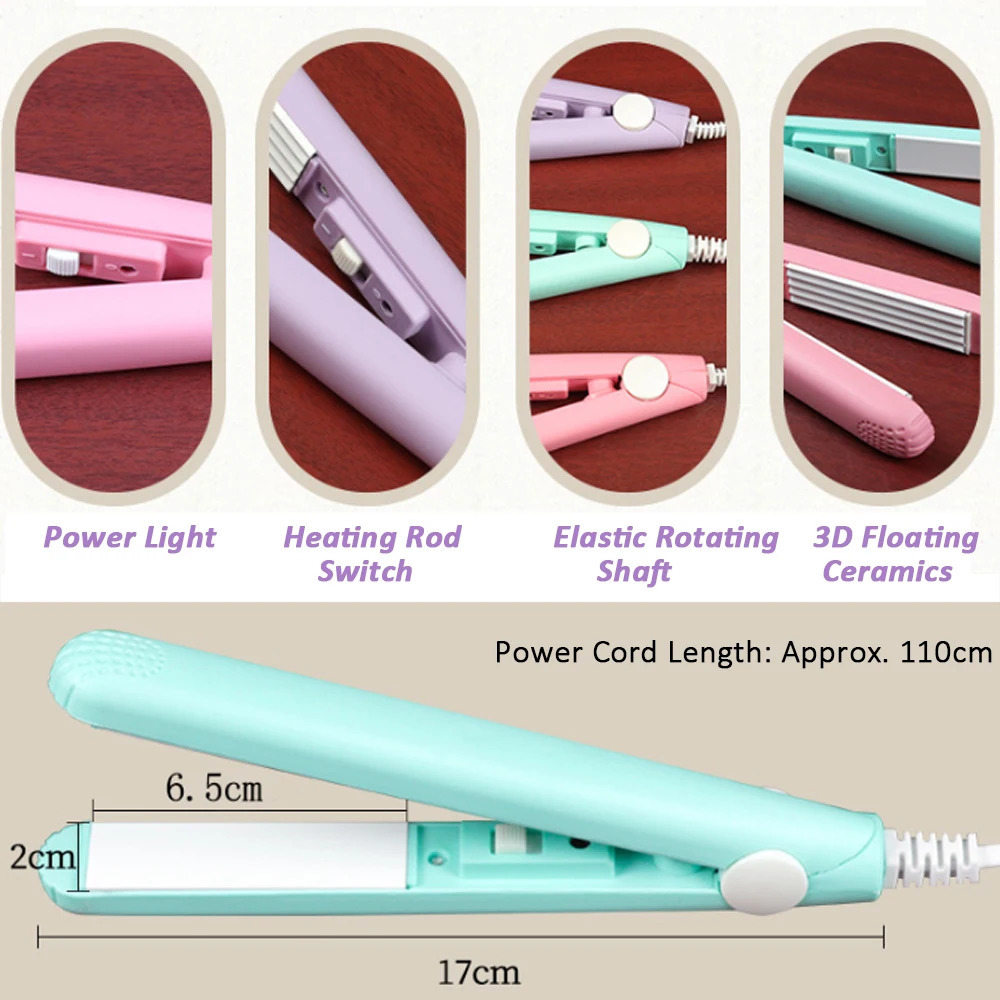 2024 Sell Mini Hair Curler Fluffy Splint Flat Iron Curling Corrugated Plate Pro Electric Hair Crimper For All Hair Lengths 251029