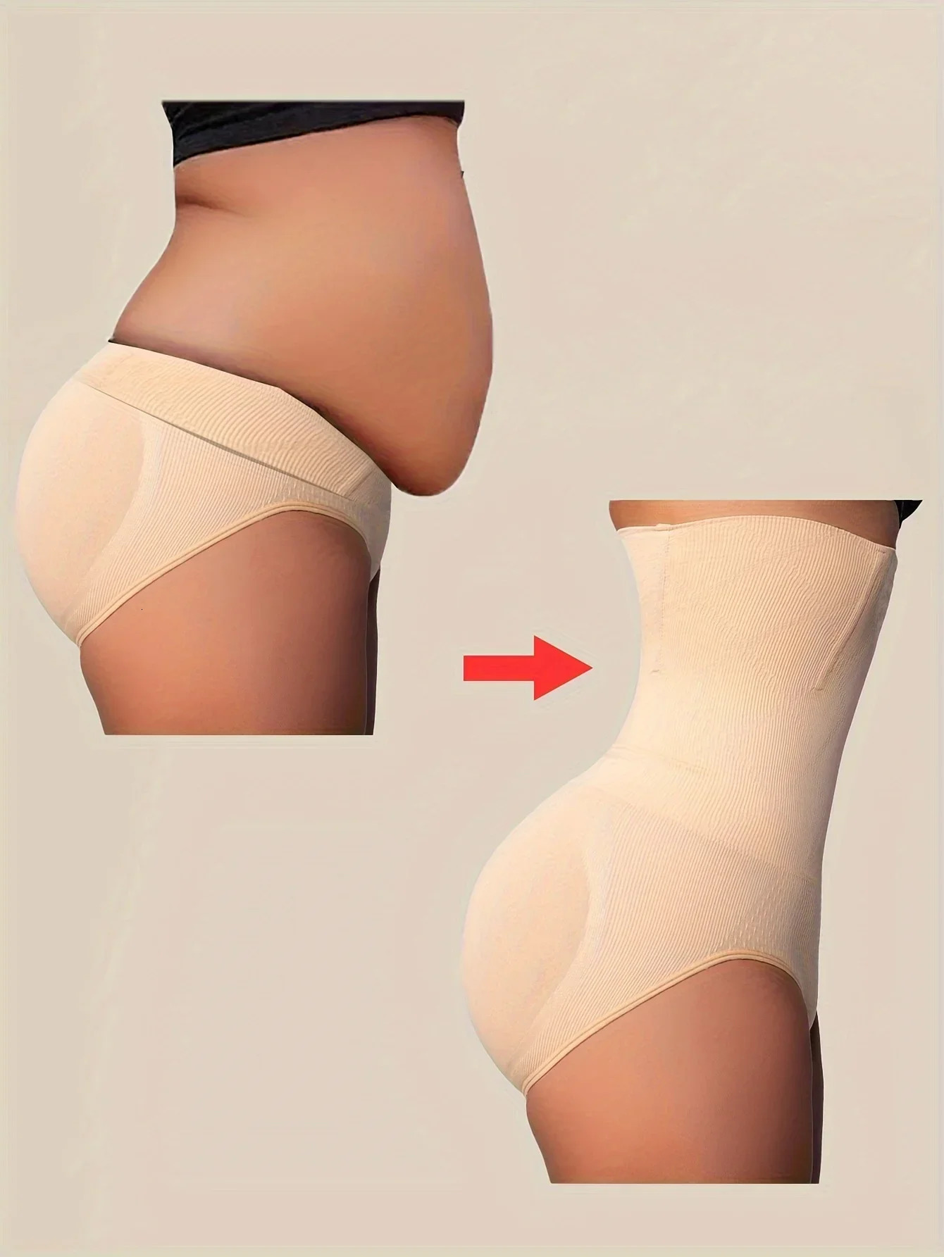 Slimming Shapewear for Women Tummy Control High Waist Trainer with Butt Enhancer 251029