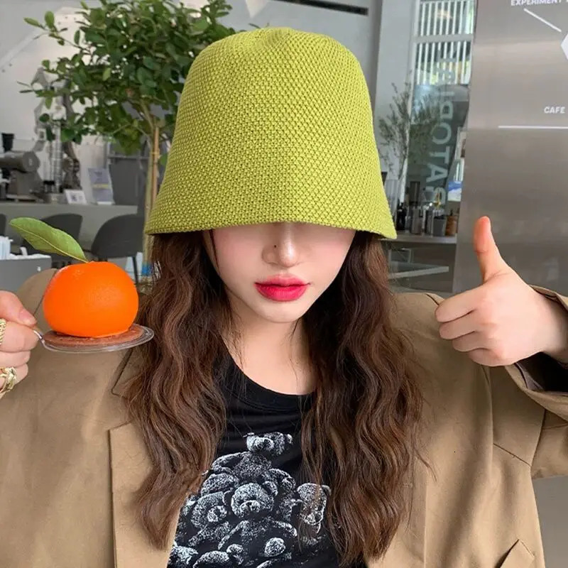 Fashion Summer Linen Hats for Women Foldable Outdoor Gorro Sunshade Hollowed Panama Hat Beach Caps Fashion Elegante Cap 251029