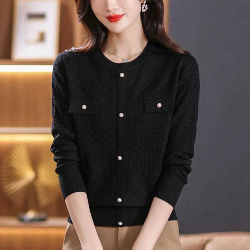 Spring Autumn New 2025 Fashion Pullovers Knitwear Sweaters Women Long Sleeve Casual Jumper Female Knitwear TopT251028