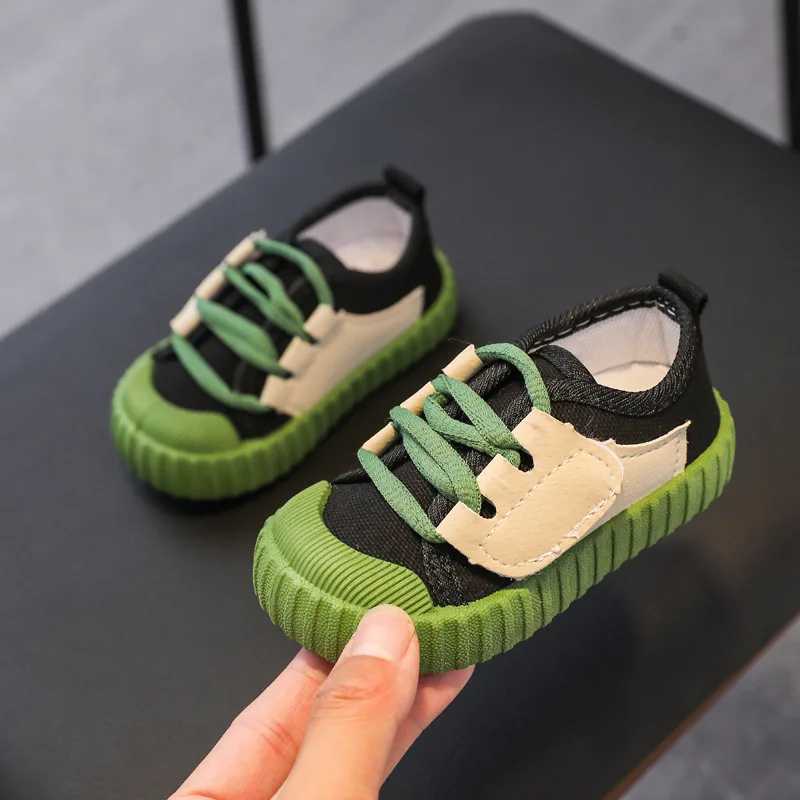 Kids Girls Boys Sneakers Canvas Toddler Breathable Shoes Spring Running Sport Baby Soft Unisex Casule Sneaker for 18Y C260130