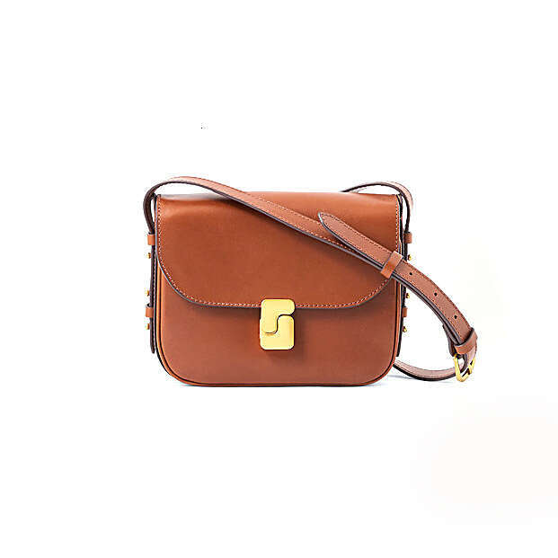 designer bag Luxury bag French Niche Soeur BELLISSIMA Genuine Leather Underarm Single Shoulder Small Square Fashion Crossbody Bag for Women