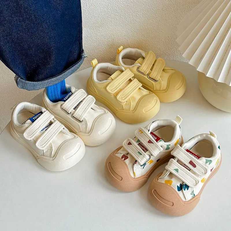 Casual Canvas Autumn Children Sneakers Breathable Mesh Toddler Kids Outdoor Soft Soled Anti Slip Infant Walking Shoes C260130