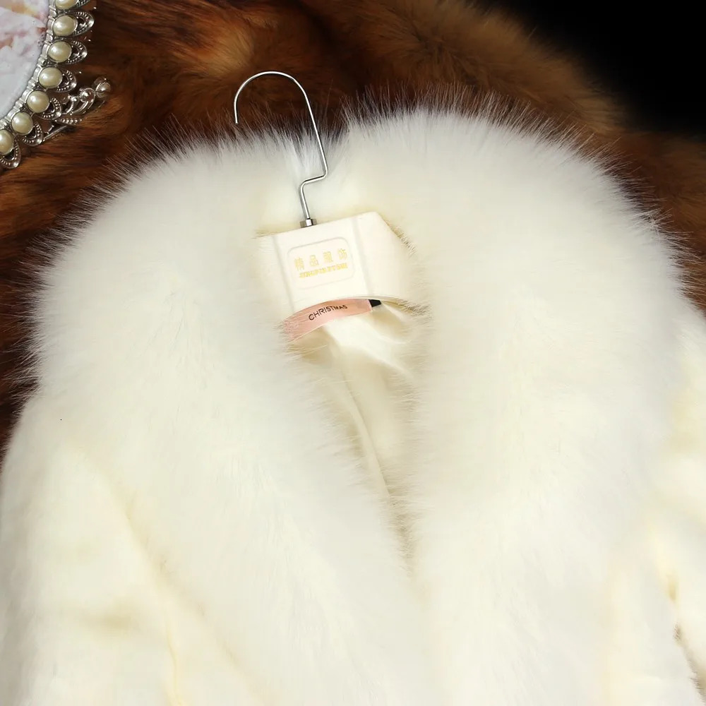 Elegant Faux Fur Coat Women Mink Warm Long Sleeve Female Outerwear Autumn Winter Jacket Hairy Overcoat 251028