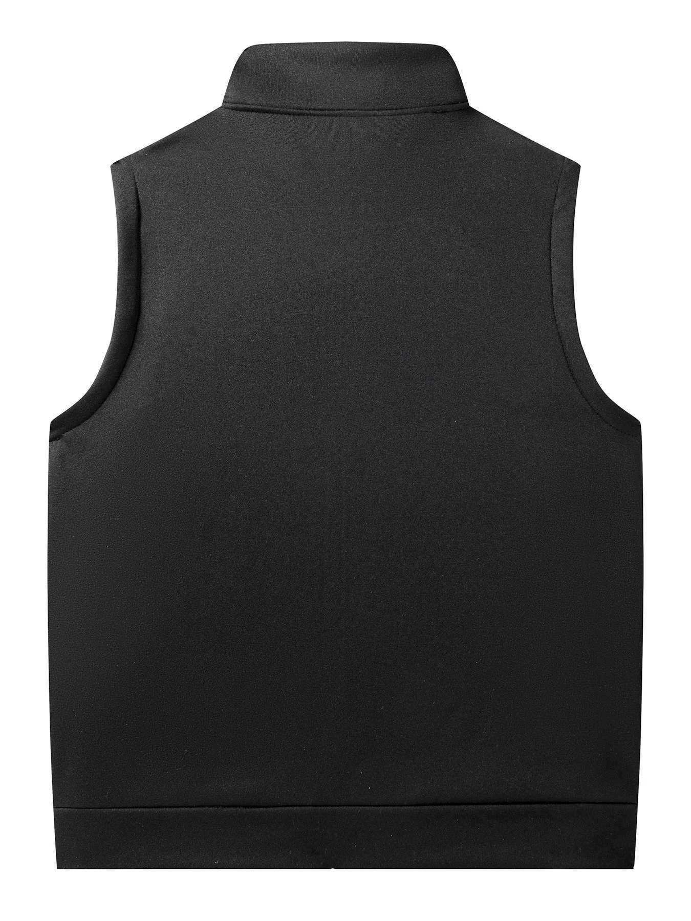 Mens Casual Vests Sleeveless Coats Autumn Solid Color Zipper Jacket Vest Breathable Travels Hiking Work Multipockets Waistcoat W251029