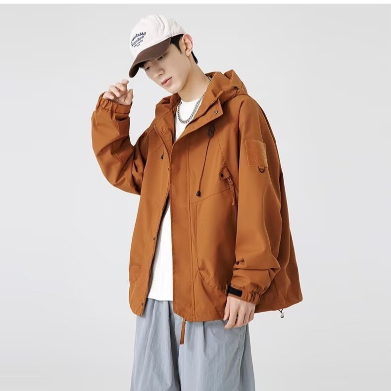 Designer Jacket Mountain Style Outdoor Sports Jacket For Men And Women Spring And Autumn Casual Versatile Hiking Hooded Workwear Coat